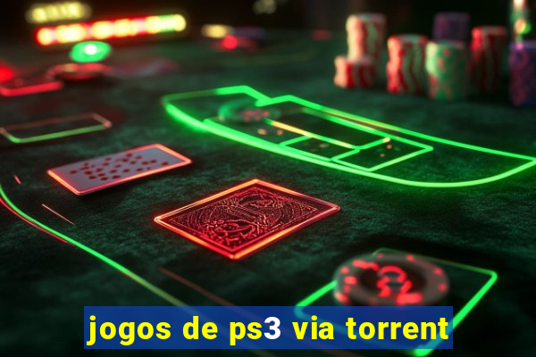 jogos de ps3 via torrent